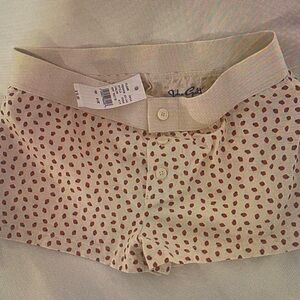 High Waist Polka Dot Women's Shorts
